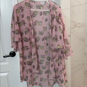 Lularoe Rare Seashell Print sz M